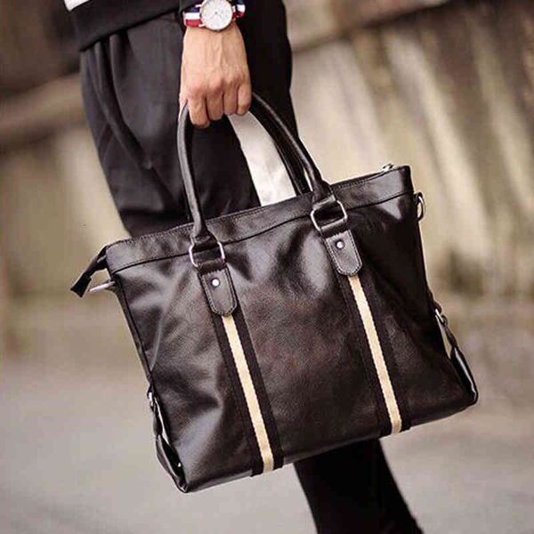 2021 men's bag contrast color hand business briefcase computer single shoulder diagonal
2021 men's bag contrast color hand business briefcase computer single shoulder diagonal