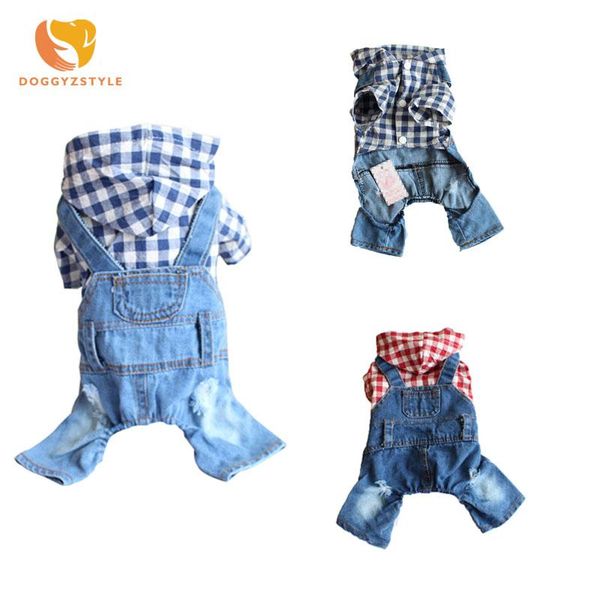 dog apparel denim plaid pet jumpsuits autumn winter warm jean fake strap hoodie coat pajamas pets for small dogs doggyzstyle
dog apparel denim plaid pet jumpsuits autumn winter warm jean fake strap hoodie coat pajamas pets for small dogs doggyzstyle
