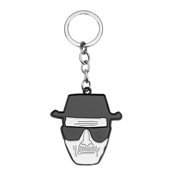 keychains breaking bad key holder walter white chain metal keychain tv pendant charm jewelry for men punk accessories, Silver
keychains breaking bad key holder walter white chain metal keychain tv pendant charm jewelry for men punk accessories, Silver
