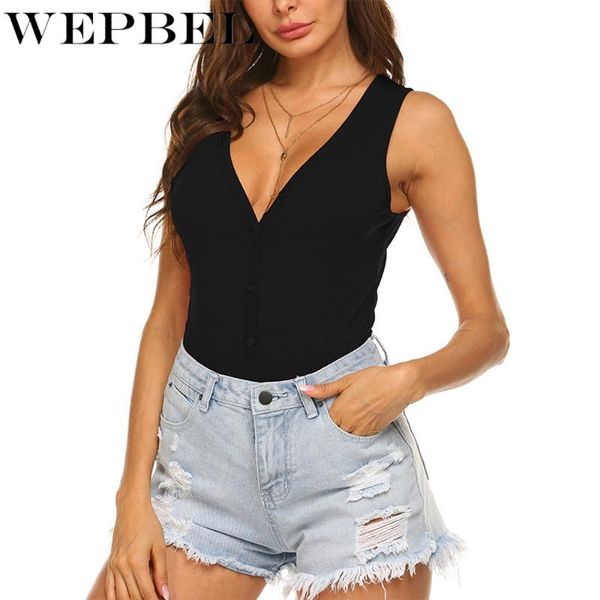 women's jumpsuits & rompers wepbel deep v neck playsuit women sleeveless solid color slim fit jumpsuit, Black;white
women's jumpsuits & rompers wepbel deep v neck playsuit women sleeveless solid color slim fit jumpsuit, Black;white