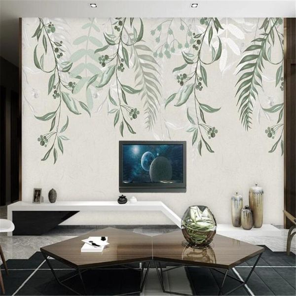 wallpapers milofi custom american european nordic small fresh plant tv background wall decoration painting
wallpapers milofi custom american european nordic small fresh plant tv background wall decoration painting