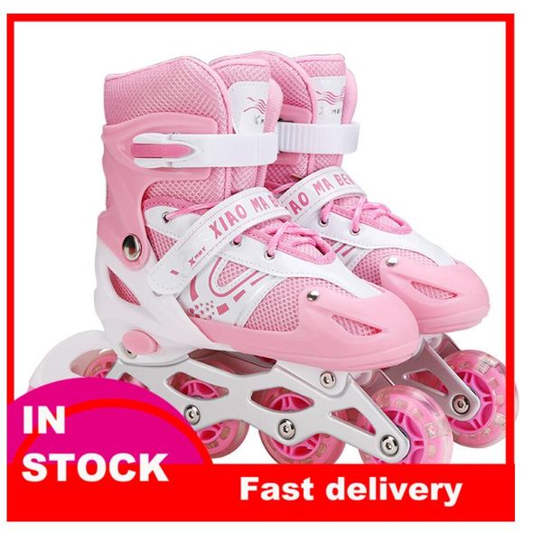 roller skates shoes 4 wheel skating adjustable size for kids boys girls outdoor double row gift non slip inline &
roller skates shoes 4 wheel skating adjustable size for kids boys girls outdoor double row gift non slip inline &