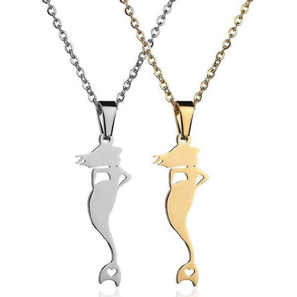 pendant necklaces fashion gold silver color mermaid necklace stainless steel scales fish choker for women girls party jewelry gifts
pendant necklaces fashion gold silver color mermaid necklace stainless steel scales fish choker for women girls party jewelry gifts
