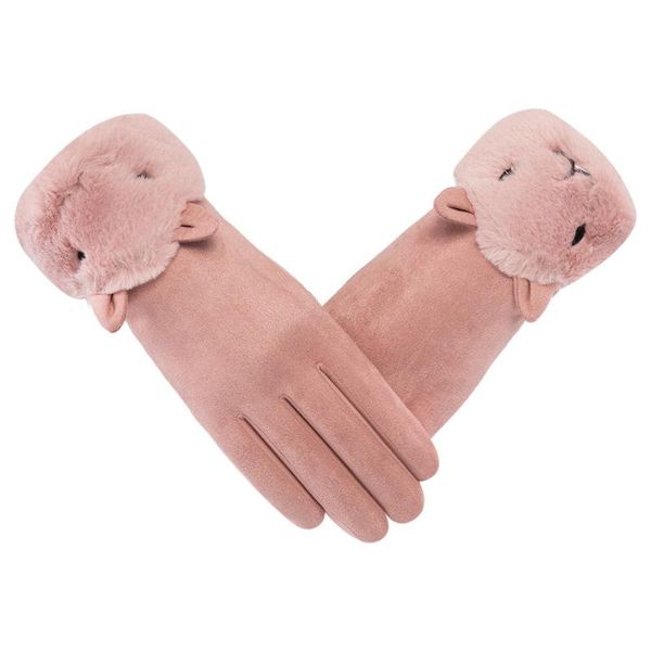 five fingers gloves 2021 touch screen winter thermal women lace warm cashmere mittens plush wrist driving defense cold, Blue;gray
five fingers gloves 2021 touch screen winter thermal women lace warm cashmere mittens plush wrist driving defense cold, Blue;gray