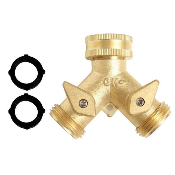 watering equipments y garden hose connector durable sturdy brass two-way ball valve splitter adapter water pipe connection distributorutor
watering equipments y garden hose connector durable sturdy brass two-way ball valve splitter adapter water pipe connection distributorutor