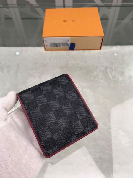 fashion black grid words canvas men short wallet with box women real leather square wallet purse women cardholder l63260, Red;black
fashion black grid words canvas men short wallet with box women real leather square wallet purse women cardholder l63260, Red;black