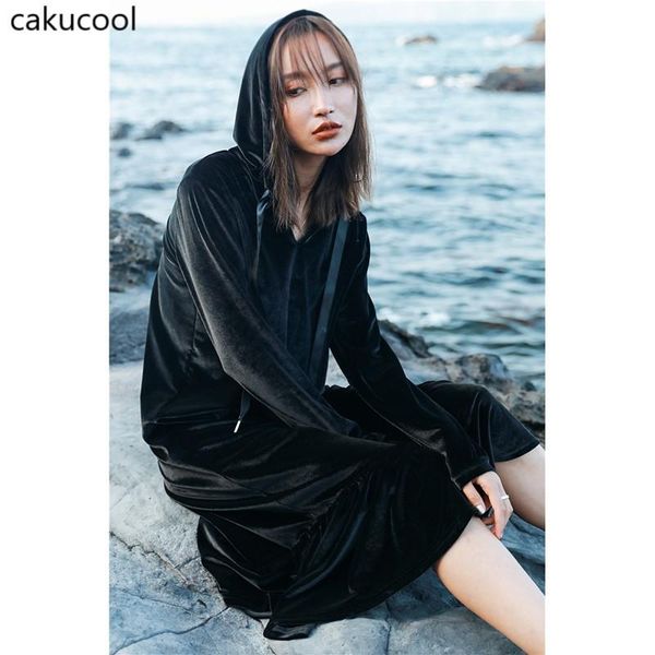 casual dresses cakucool 2021 yamamoto style black velvet dress early autumn female spring and long sleeves, Black;gray
casual dresses cakucool 2021 yamamoto style black velvet dress early autumn female spring and long sleeves, Black;gray