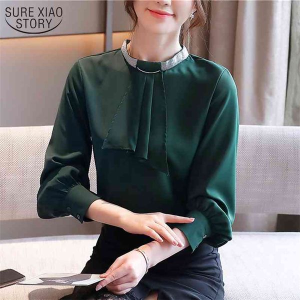 fashion women blouses solid color stand-collar office lady style woman's shirts long sleeve chiffon blouse blusas 10667 210508, White
fashion women blouses solid color stand-collar office lady style woman's shirts long sleeve chiffon blouse blusas 10667 210508, White