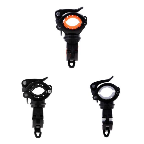 bike lights bicycle torch holder, 360° rotation mount bracket clamp handlebar clip light - select colors
bike lights bicycle torch holder, 360° rotation mount bracket clamp handlebar clip light - select colors