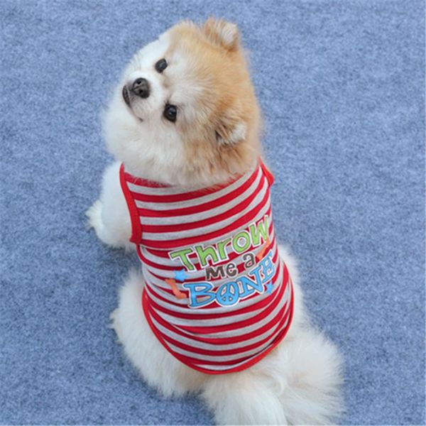 dog apparel puoupuou striped clothes letter pet clothing summer dogs jacket coat vest for small medium cute puppy outfit xs-l
dog apparel puoupuou striped clothes letter pet clothing summer dogs jacket coat vest for small medium cute puppy outfit xs-l