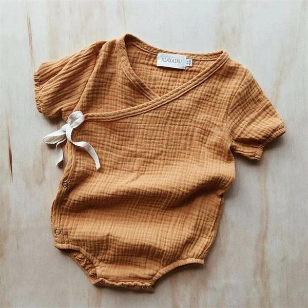0-18m kids baby boy girl clothes solid romper sleeve jumpsuit cross-body button dec summer outfit toddler born rompers, Blue
0-18m kids baby boy girl clothes solid romper sleeve jumpsuit cross-body button dec summer outfit toddler born rompers, Blue