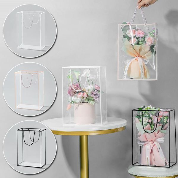 gift wrap pvc transparent bag perfume cosmetic packaging bags wedding birthday baby shower waterproof portable flower
gift wrap pvc transparent bag perfume cosmetic packaging bags wedding birthday baby shower waterproof portable flower