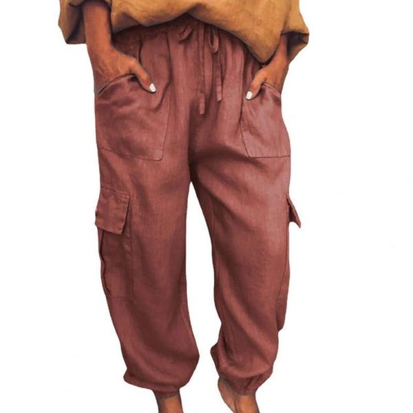women's pants & capris vintage loose solid color elastic waist long multi pockets lace up cargo wide leg trousers streetwear, Black;white
women's pants & capris vintage loose solid color elastic waist long multi pockets lace up cargo wide leg trousers streetwear, Black;white