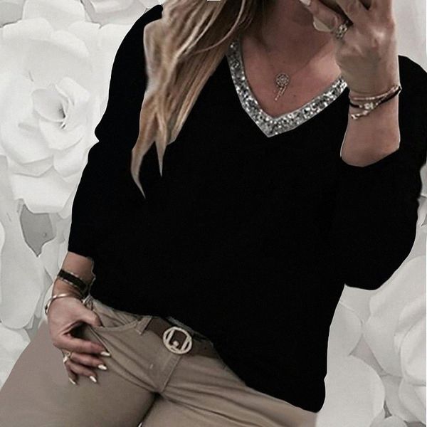 women's plus size blouse shirt plain sequins long sleeve v neck basic daily weekend cotton fall summer blue black u6wo#
women's plus size blouse shirt plain sequins long sleeve v neck basic daily weekend cotton fall summer blue black u6wo#