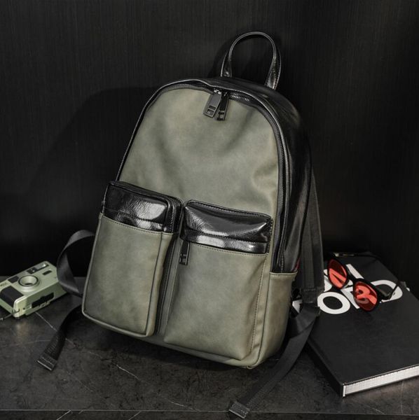 wholesale factory men leather shoulder bag retro matte leisure backpack simple atmosphere contrast handbag pocket decorative fashion backpac
wholesale factory men leather shoulder bag retro matte leisure backpack simple atmosphere contrast handbag pocket decorative fashion backpac
