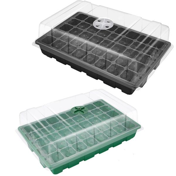 cores seeding tray seed starter mini plant greenhouse planting kit with humidity and ventilation dome base planters & pots 
cores seeding tray seed starter mini plant greenhouse planting kit with humidity and ventilation dome base planters & pots