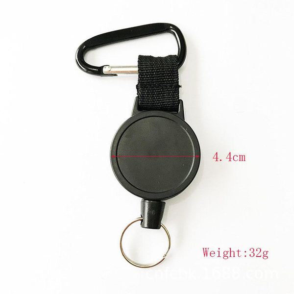 keychains re plastic thick nylon rope trinket high elastic tension key chain ring abs easy pull buckle carabiner d635, Silver
keychains re plastic thick nylon rope trinket high elastic tension key chain ring abs easy pull buckle carabiner d635, Silver