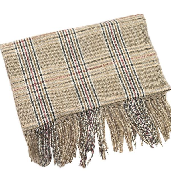 scarves imitation cashmere scarf women's warm extended and thickened plaid tassel shawl, Blue;gray
scarves imitation cashmere scarf women's warm extended and thickened plaid tassel shawl, Blue;gray