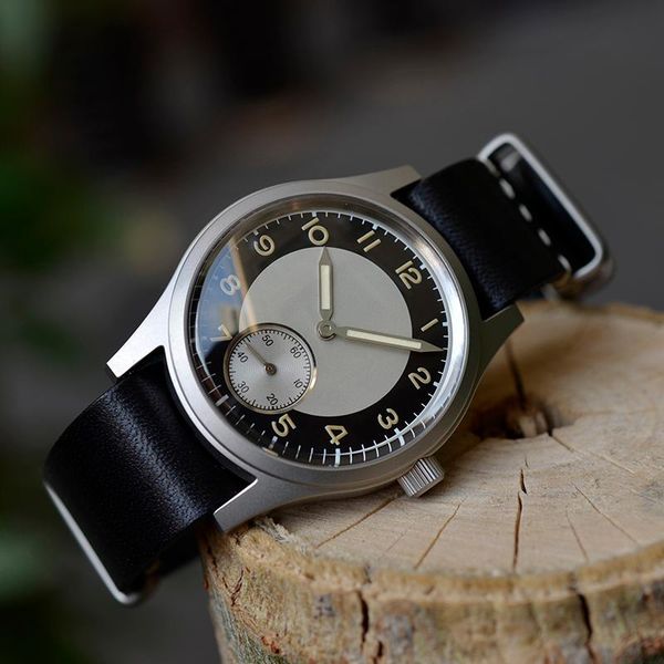 wristwatches baltany quartz watch 36mm sterile dial stainless steel leather strap luminous 100m waterproof watches for men retro sports, Slivery;brown
wristwatches baltany quartz watch 36mm sterile dial stainless steel leather strap luminous 100m waterproof watches for men retro sports, Slivery;brown