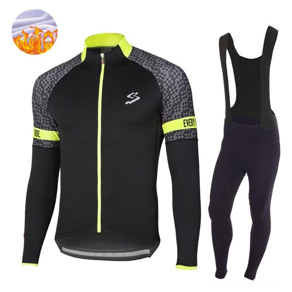 racing sets 2021 winter thermal fleece cycling clothes men's jersey suit outdoor riding bike mtb road clothing bib pants set, Black;blue
racing sets 2021 winter thermal fleece cycling clothes men's jersey suit outdoor riding bike mtb road clothing bib pants set, Black;blue