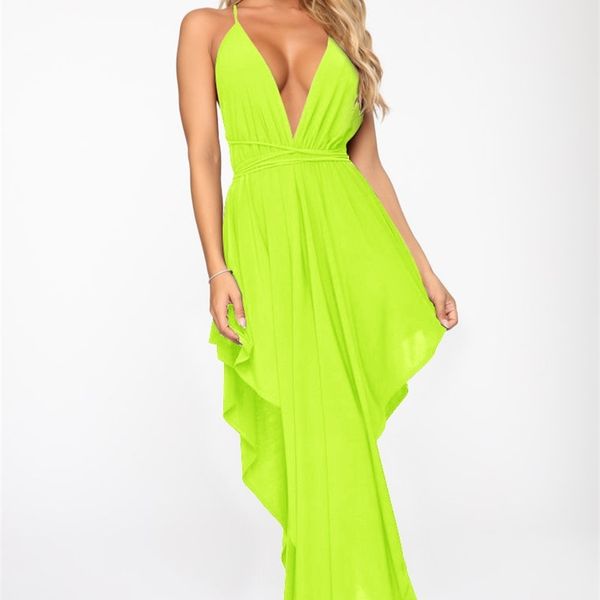 fluorescent green two color drawstring dress new summer 2021 seersucker chiffon dress long skirt beach skirt, Black;red
fluorescent green two color drawstring dress new summer 2021 seersucker chiffon dress long skirt beach skirt, Black;red