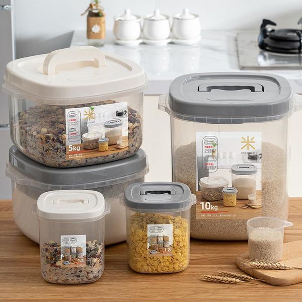 storage bottles & jars 1.2l rice kitchen container plastic refrigerator noodle box food large multigrain tank transparent sealed
storage bottles & jars 1.2l rice kitchen container plastic refrigerator noodle box food large multigrain tank transparent sealed