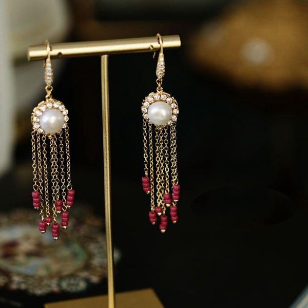 dangle & chandelier 100% white natural fresh water pearl earring for women girl lovers' engagement handmade fine jewellery aretes de mu, Silver
dangle & chandelier 100% white natural fresh water pearl earring for women girl lovers' engagement handmade fine jewellery aretes de mu, Silver