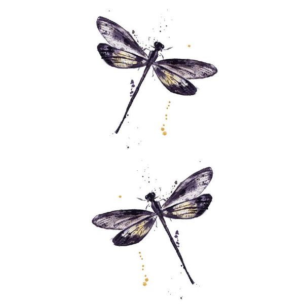 temporary tattoos dragonfly watercolor tattoo sticker waterproof men women arm shoulder back makeup 10.5x6cm
temporary tattoos dragonfly watercolor tattoo sticker waterproof men women arm shoulder back makeup 10.5x6cm