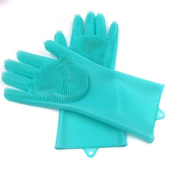 1pair silicone cleaning gloves kitchen magic dish washing glove for household scrubber rubber clean tool disposable
1pair silicone cleaning gloves kitchen magic dish washing glove for household scrubber rubber clean tool disposable