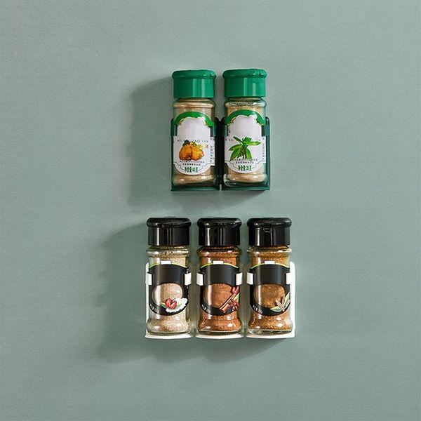 hooks & rails multi-use home kitchen self-adhesive wall-mounted spice jar holder clips bottle storage rack seasoning organizer#
hooks & rails multi-use home kitchen self-adhesive wall-mounted spice jar holder clips bottle storage rack seasoning organizer#