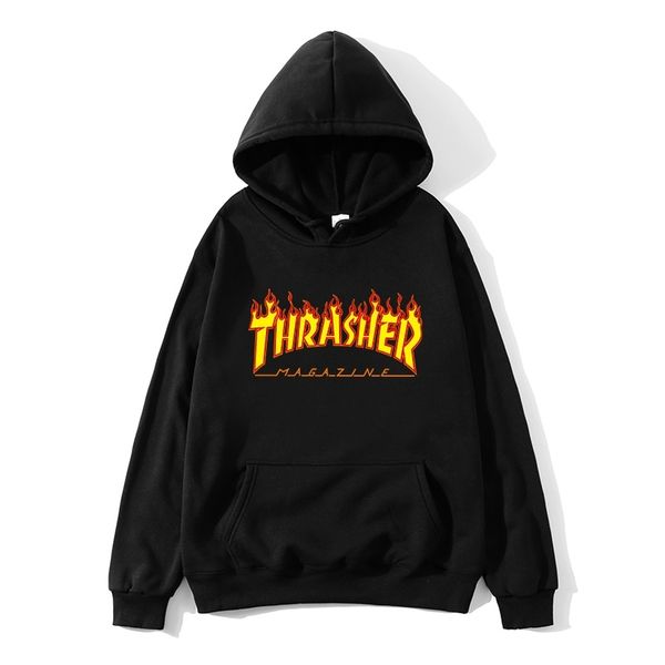 th letter fire printing hoodies sweatshirt pullover autumn winter casual silm fit women flame printed hooded, Black
th letter fire printing hoodies sweatshirt pullover autumn winter casual silm fit women flame printed hooded, Black