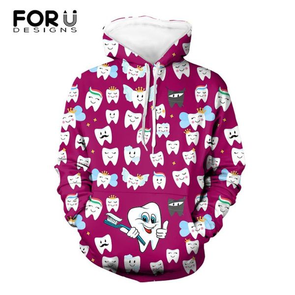 women's hoodies & sweatshirts forudesigns funny cartoon teeth dentist print woman's hoodie autumn pullover long sleeve hooded with, Black
women's hoodies & sweatshirts forudesigns funny cartoon teeth dentist print woman's hoodie autumn pullover long sleeve hooded with, Black