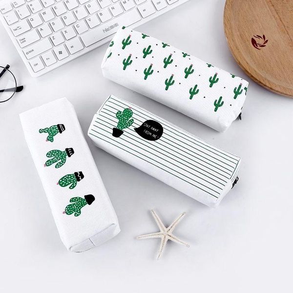 pcs kawaii cactus pencil cases cute case canvas bag lovely school supplies stationery gift bags
pcs kawaii cactus pencil cases cute case canvas bag lovely school supplies stationery gift bags