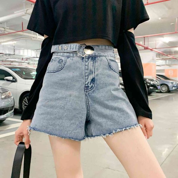 women's shorts sanya denim large size fat mm high waist 2021 summer korean version loose and thin hairline wide leg pants, White;black
women's shorts sanya denim large size fat mm high waist 2021 summer korean version loose and thin hairline wide leg pants, White;black