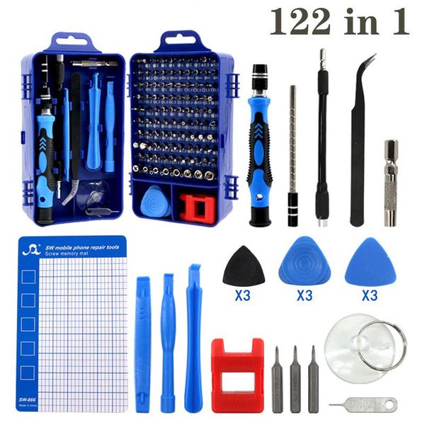 hand tools screwdriver phone repair tool set 122 in 1 magnetic bits kit precision torx hex screw driver
hand tools screwdriver phone repair tool set 122 in 1 magnetic bits kit precision torx hex screw driver