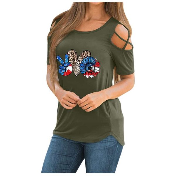 women's t-shirt fashion plus size for women 2021 summer female print casual short sleeve cowl neck strapless ropa de mujer, White
women's t-shirt fashion plus size for women 2021 summer female print casual short sleeve cowl neck strapless ropa de mujer, White