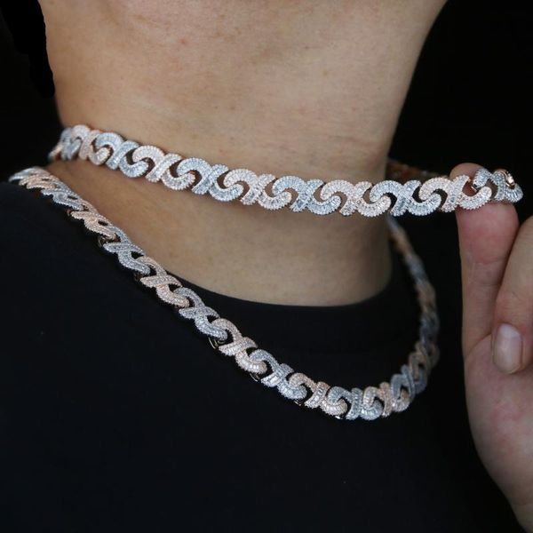 chokers sparking baguette cubic zirconia infinity miami cuban chain necklace hiphop men out bling cz two tone plated fashion jewelry, Golden;silver
chokers sparking baguette cubic zirconia infinity miami cuban chain necklace hiphop men out bling cz two tone plated fashion jewelry, Golden;silver