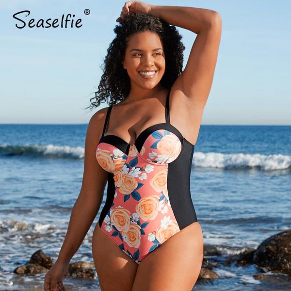 two-piece suits seaselfie plus size push up underwire pink floral one piece swimsuit women large monokini bathing suit 2021 beach swimwear
two-piece suits seaselfie plus size push up underwire pink floral one piece swimsuit women large monokini bathing suit 2021 beach swimwear