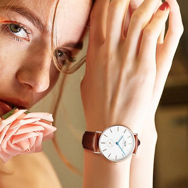 wristwatches carnival rose gold watch women fashion waterproof ultra thin quartz ladies clock 2021 relogio feminino, Slivery;brown
wristwatches carnival rose gold watch women fashion waterproof ultra thin quartz ladies clock 2021 relogio feminino, Slivery;brown