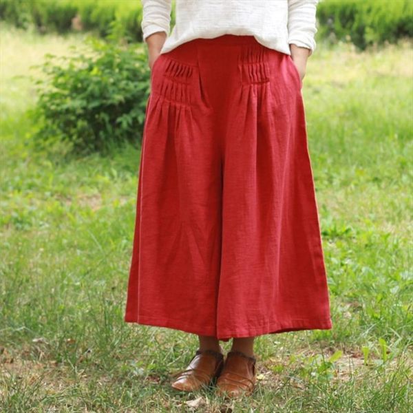 vintage wide leg linen solid womens pant color trouser spring fold patchwork casual loose, Black;white
vintage wide leg linen solid womens pant color trouser spring fold patchwork casual loose, Black;white