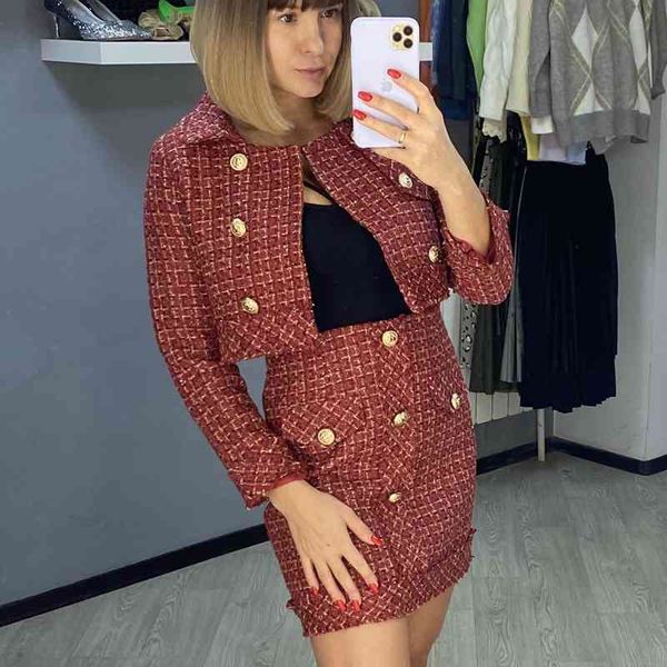 skirts autumn vintage parts set women short tweed coat buttons + suit come out small fragance two clothes, Black
skirts autumn vintage parts set women short tweed coat buttons + suit come out small fragance two clothes, Black