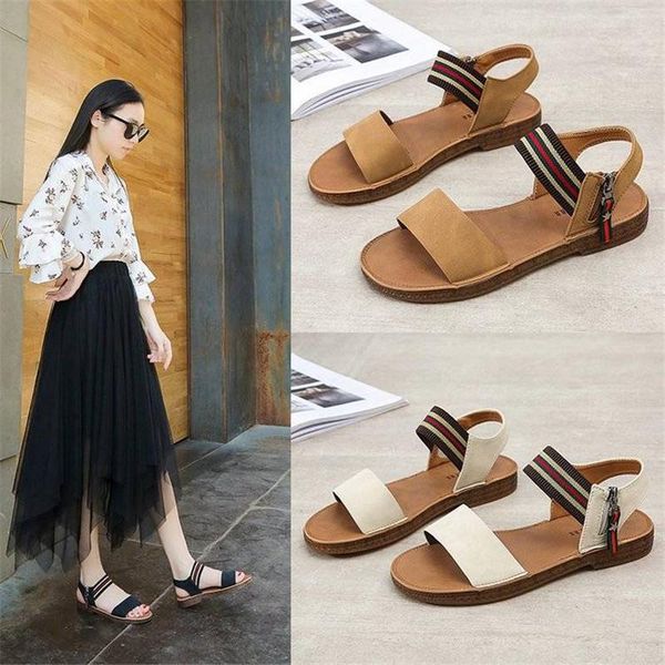 sandal women's flat 2021 summer korean edition leisure versatile beach students with peep-toe tendon one-word buckle shoes sandals, Black
sandal women's flat 2021 summer korean edition leisure versatile beach students with peep-toe tendon one-word buckle shoes sandals, Black