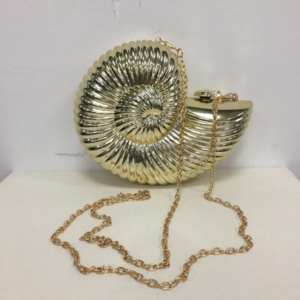 shoulder bags gold sliver sling shell party wedding snails crossbody for women conch purse zine alloy small cute chain clutches 2021
shoulder bags gold sliver sling shell party wedding snails crossbody for women conch purse zine alloy small cute chain clutches 2021