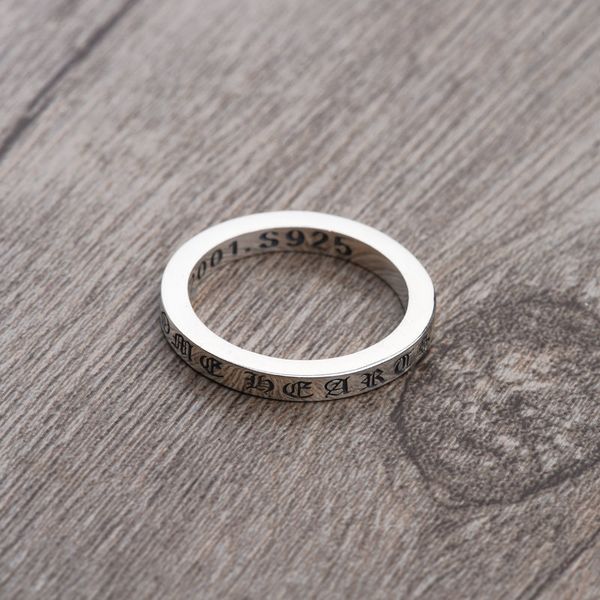 party favor chrome/hearts rings personality crosin forever classic male and female lovers ring sterling silver letter ri
party favor chrome/hearts rings personality crosin forever classic male and female lovers ring sterling silver letter ri