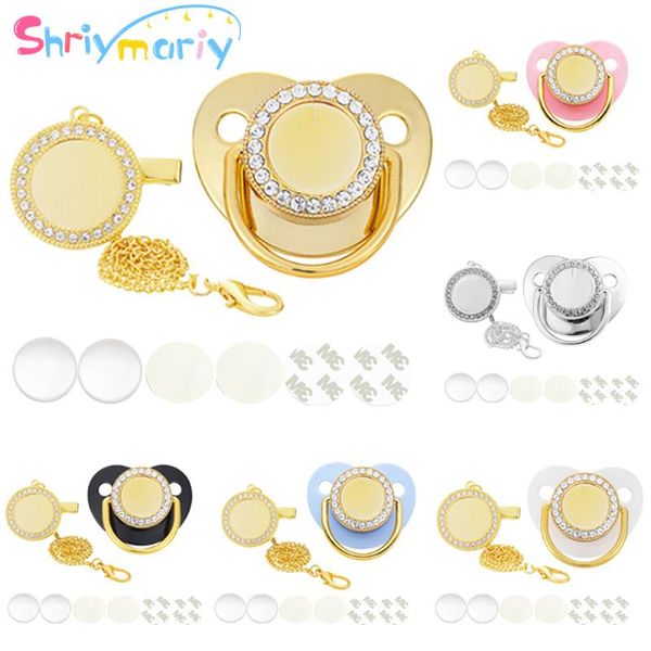 pacifiers# high-end bling personalized baby pacifier with clip diamond golden point comforting mouth born soother nipple
pacifiers# high-end bling personalized baby pacifier with clip diamond golden point comforting mouth born soother nipple