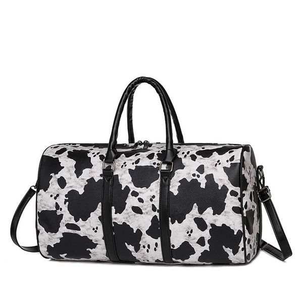 fashion cow print women large capacity shoulder bags leopard travel handbags female pu leather duffle bag duffel
fashion cow print women large capacity shoulder bags leopard travel handbags female pu leather duffle bag duffel