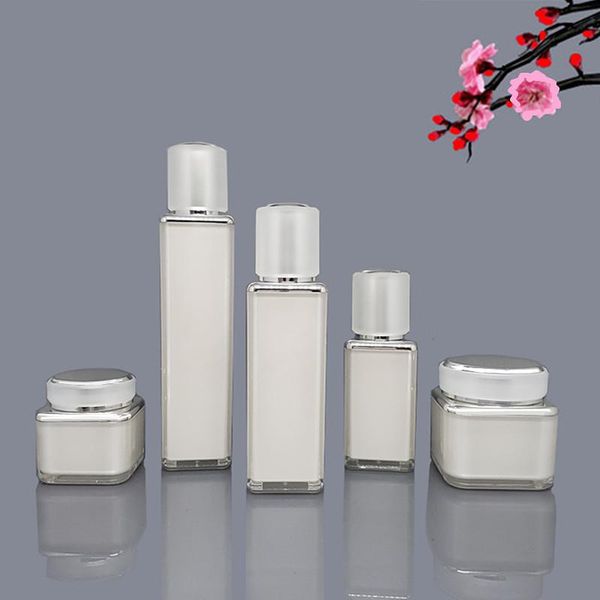 10pcs 30g 50g cream jar acrylic suit high grade square travel lotion pump bottle makeup tool 30ml 80ml 120ml storage bottles & jars
10pcs 30g 50g cream jar acrylic suit high grade square travel lotion pump bottle makeup tool 30ml 80ml 120ml storage bottles & jars