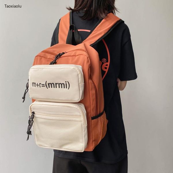 backpack letter printed women large capacity panelled backpacks for girl waterproof nylon schoolbag teenager travel bag
backpack letter printed women large capacity panelled backpacks for girl waterproof nylon schoolbag teenager travel bag