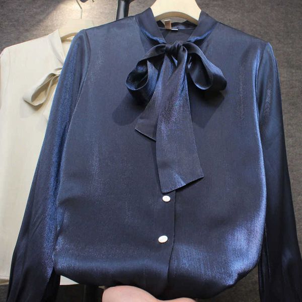 women's shirts autumn casual solid color bright face long sleeve ladies bottoming shirt elegant 210527, White
women's shirts autumn casual solid color bright face long sleeve ladies bottoming shirt elegant 210527, White