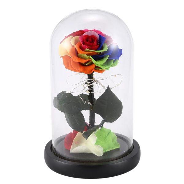 decorative flowers & wreaths rose kit, red silk and led light with fallen petals in glass dome on wooden base valentine's day anniversa
decorative flowers & wreaths rose kit, red silk and led light with fallen petals in glass dome on wooden base valentine's day anniversa